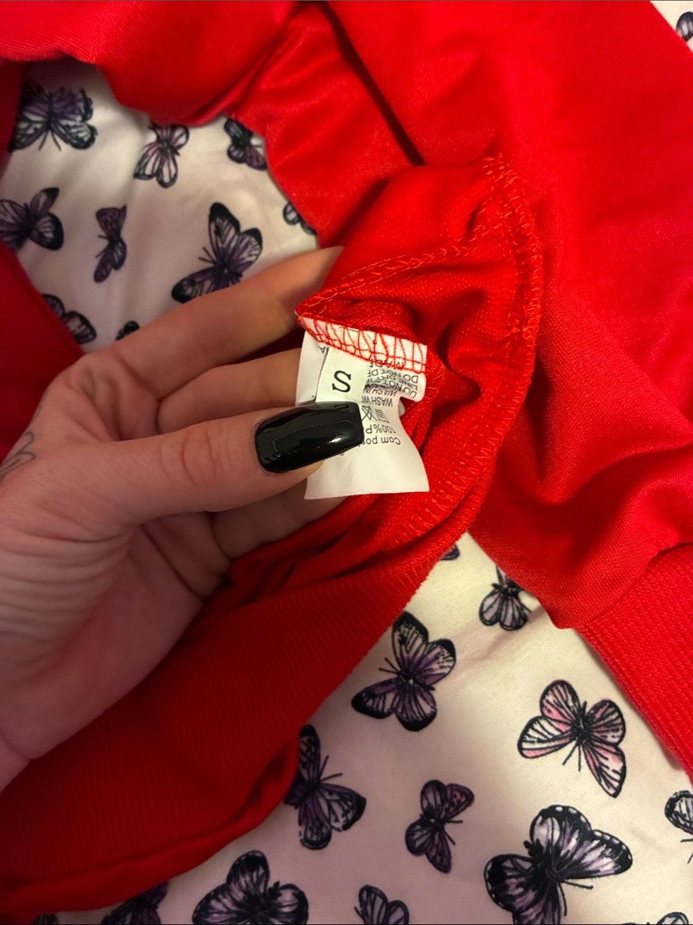 Red 'Brooklyn New York' Graphic Sweatshirt - Picture 3 of 3